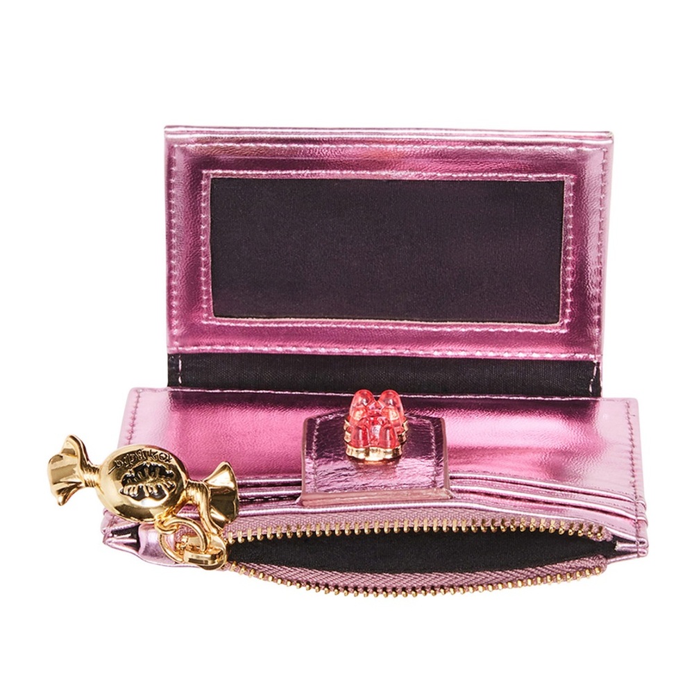 NWT Betsey Johnson Novelty Candy Charms Bifold Wallet - Picture 5 of 10